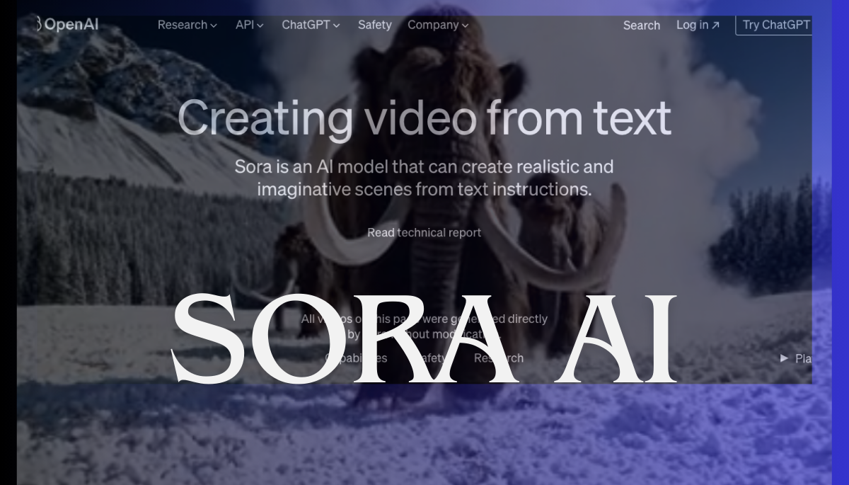 OpenAI’s Sora AI Text-to-Video Generator: The Future of Video Production